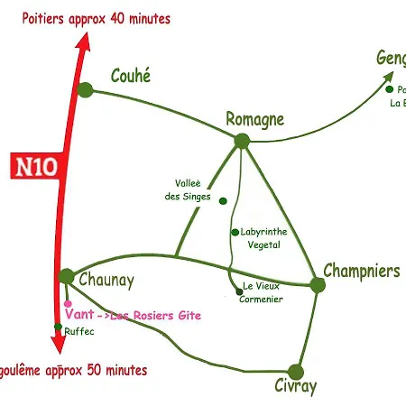 Prázdninový dům Les Rosiers